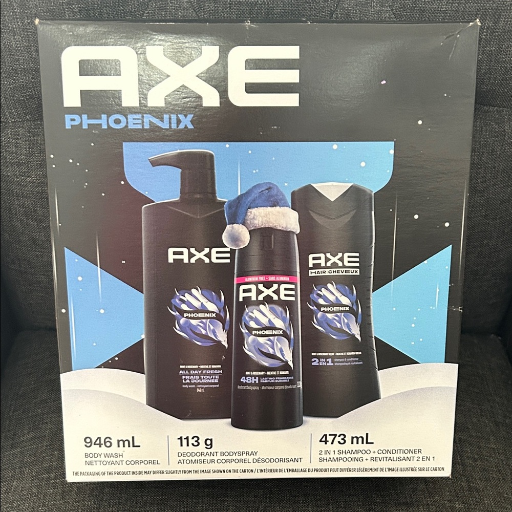 NEW 🆕 Axe Phoenix Gift Set never opened three pieces